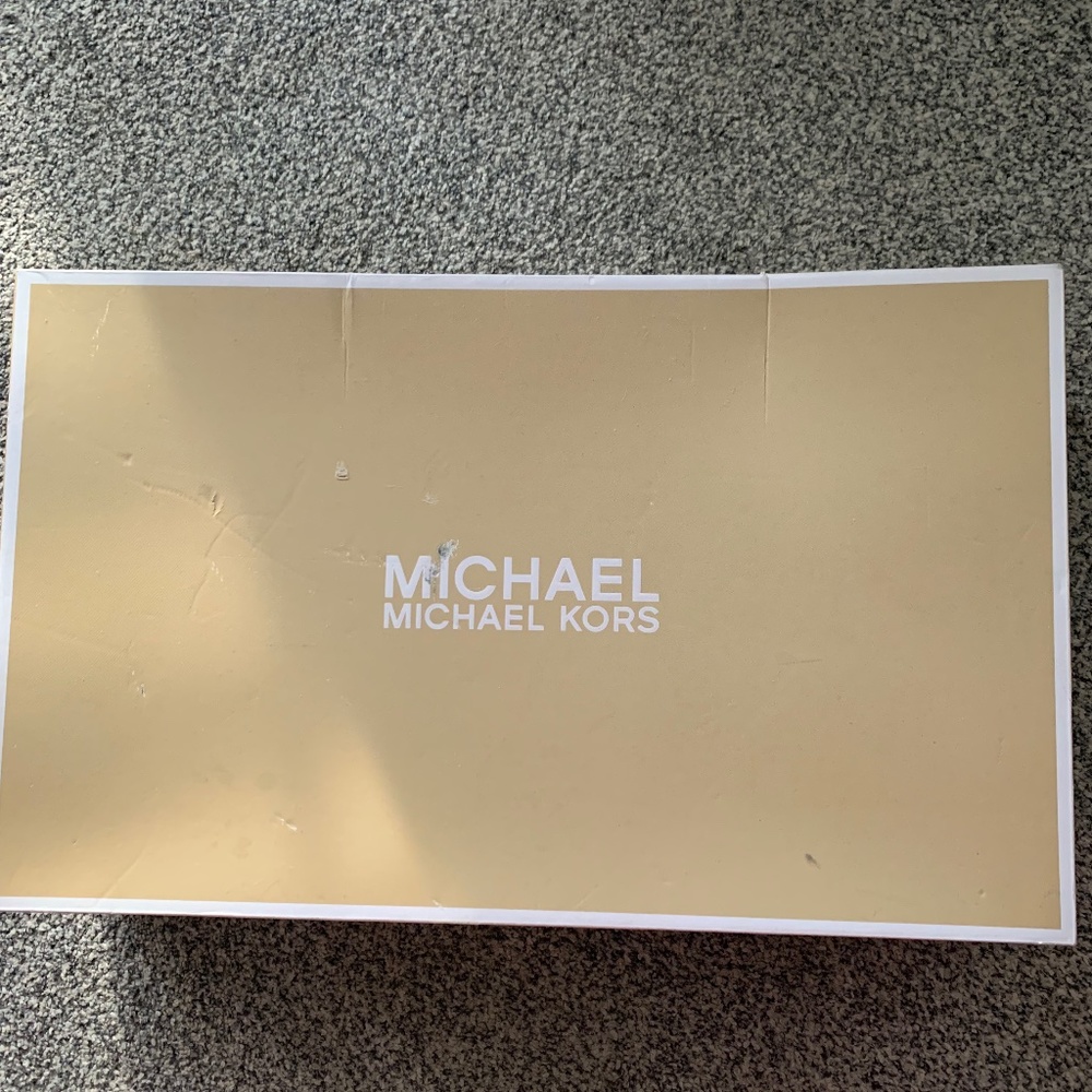 Michael Kors Harland Size 7M Leather Boots